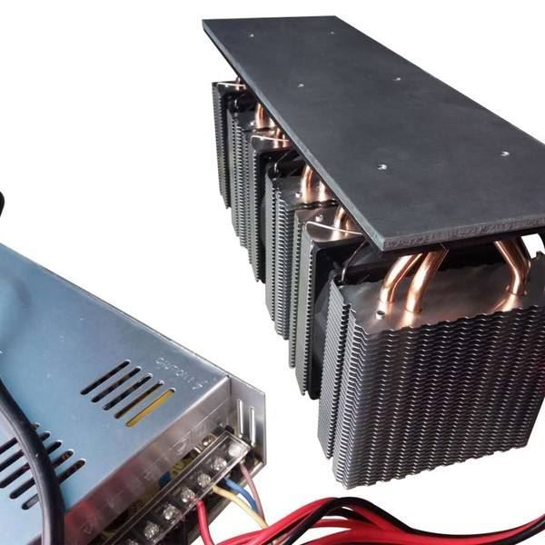 power device heatpipe cooling