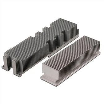 Tản nhiệt nhôm Skived Fin lớn cho biến tần