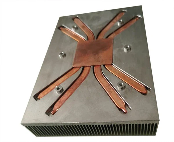 Aluminum Skived Fin Inverter Heat Sinks