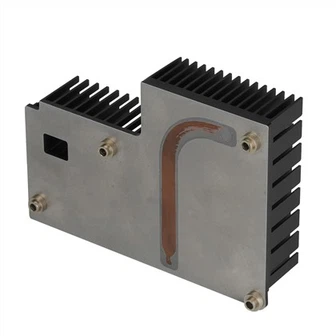 Nhôm đùn ống tản nhiệt tản nhiệt Vrm