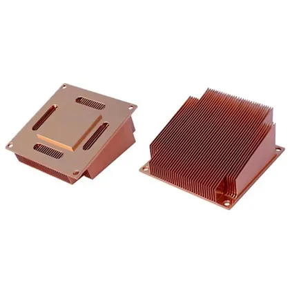 Copper Skiving Fin GPU Heat Sink Copper Skiving Fin GPU Heat Sink