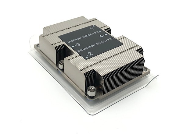 Zipper Fin Heat Sinks