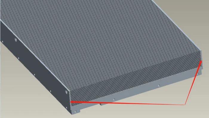 Hign density skived fin Hign density skived fin